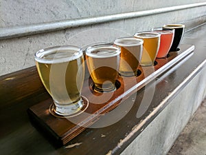 Craft Beer Tasting Flight