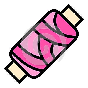 Craft thread icon vector flat