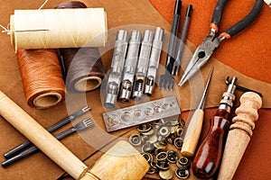 Craft tool for leather