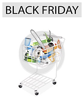 Craft Tools in Black Friday Shopping Cart