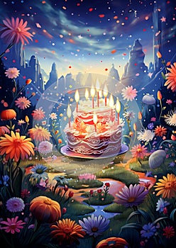 Crafters' creative invitation scenes