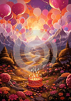 Crafters' creative invitation scenes