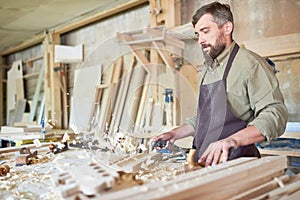 Craftsman in Joinery Shop