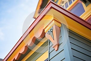 craftsmanship detailing on gable trim