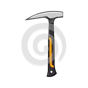 craftsmanship masons hammer cartoon vector illustration