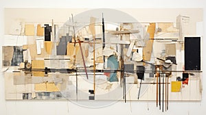 Craftsmanship Unveiled: A Captivating Mixed Media Collage
