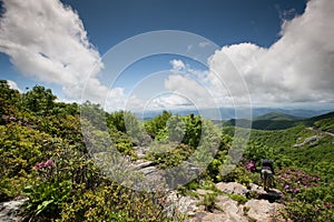 Craggy Gardens Pinnacle Western NC Mountains photo