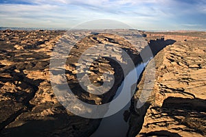 Craggy Landscape and River