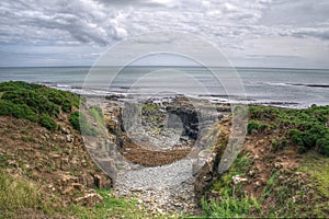 Craggy Rocks on the Northumberland Coast