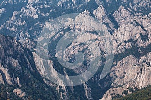 Crags of Seorak Mountain, South Korea