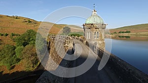 Craig Goch dam, Elan Valley, Wales.