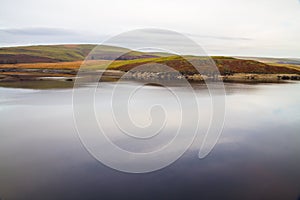 The Craig Goch Reservoir, on edge of Mid-Wales wilderness. photo