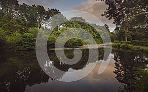 Craig y Nos Country park lake photo