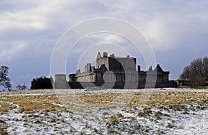 Craigmillar castle a14th century and was used as a film set for Outlander and The Outlaw King