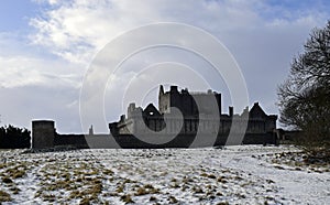 Craigmillar castle a14th century and was used as a film set for Outlander and The Outlaw King