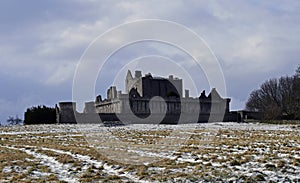 Craigmillar castle a14th century and was used as a film set for Outlander and The Outlaw King