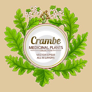 crambe plant vector frame