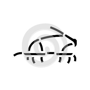 crampons mountaineering adventure glyph icon vector illustration