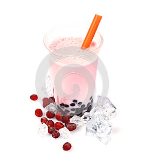 Cranberries Boba Bubble Tea