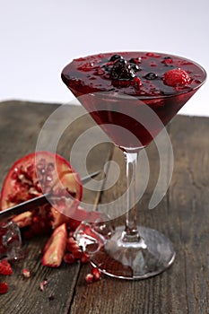 Cranberries cocktail photo