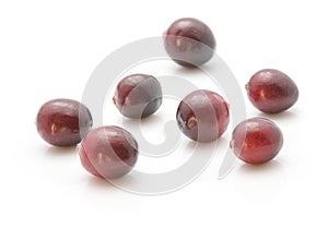 Cranberry isolated on white