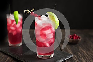 Cranberry Cape Codder Cocktail