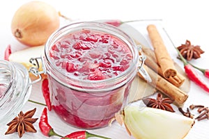 Cranberry chutney