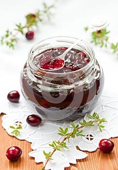 Cranberry jam