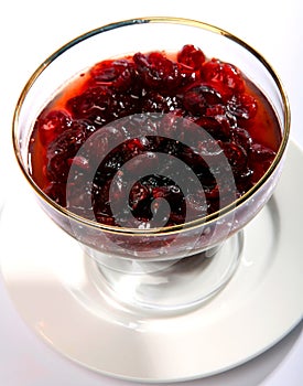 Cranberry jelly