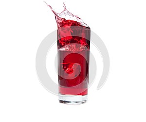Cranberry Juice Splash photo