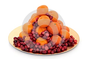 Cranberry and Mandarin Fruit