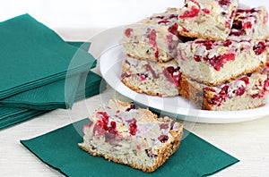 Cranberry Nut Bar Cookies