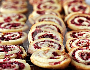 Cranberry Nut Swirl Cookies