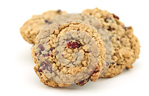 Cranberry oatmeal cookies
