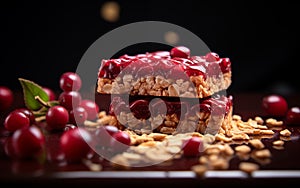 Cranberry and Peanut Chikki Delicacy