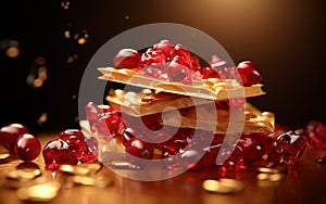 Cranberry and Peanut Chikki Delicacy