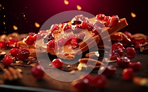 Cranberry and Peanut Chikki Delicacy