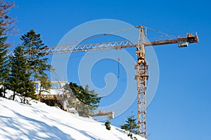 Crane construction machinery building equipment