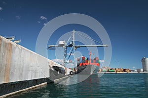 Container ship photo