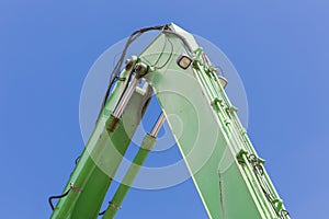 Crane with detail of a jib