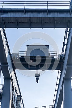 Crane in the dockyard