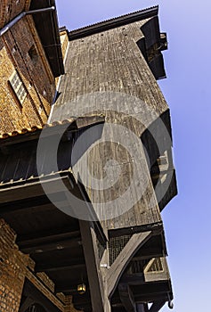 Crane - famous building in Gdansk, Tricity, Pomerania, Poland