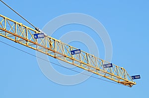Crane gru detail