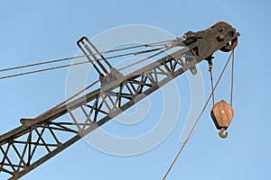 Crane hook construction