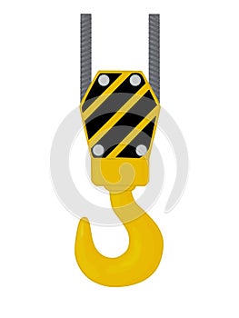 Crane hook.