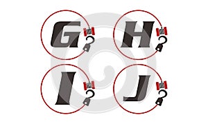 Crane Hook Towing Set