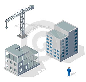 Crane industrial structure