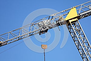 Crane Leaning