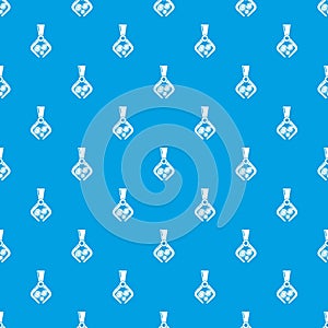 Crane with log pattern vector seamless blue