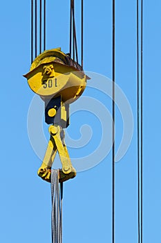 Crane pulley